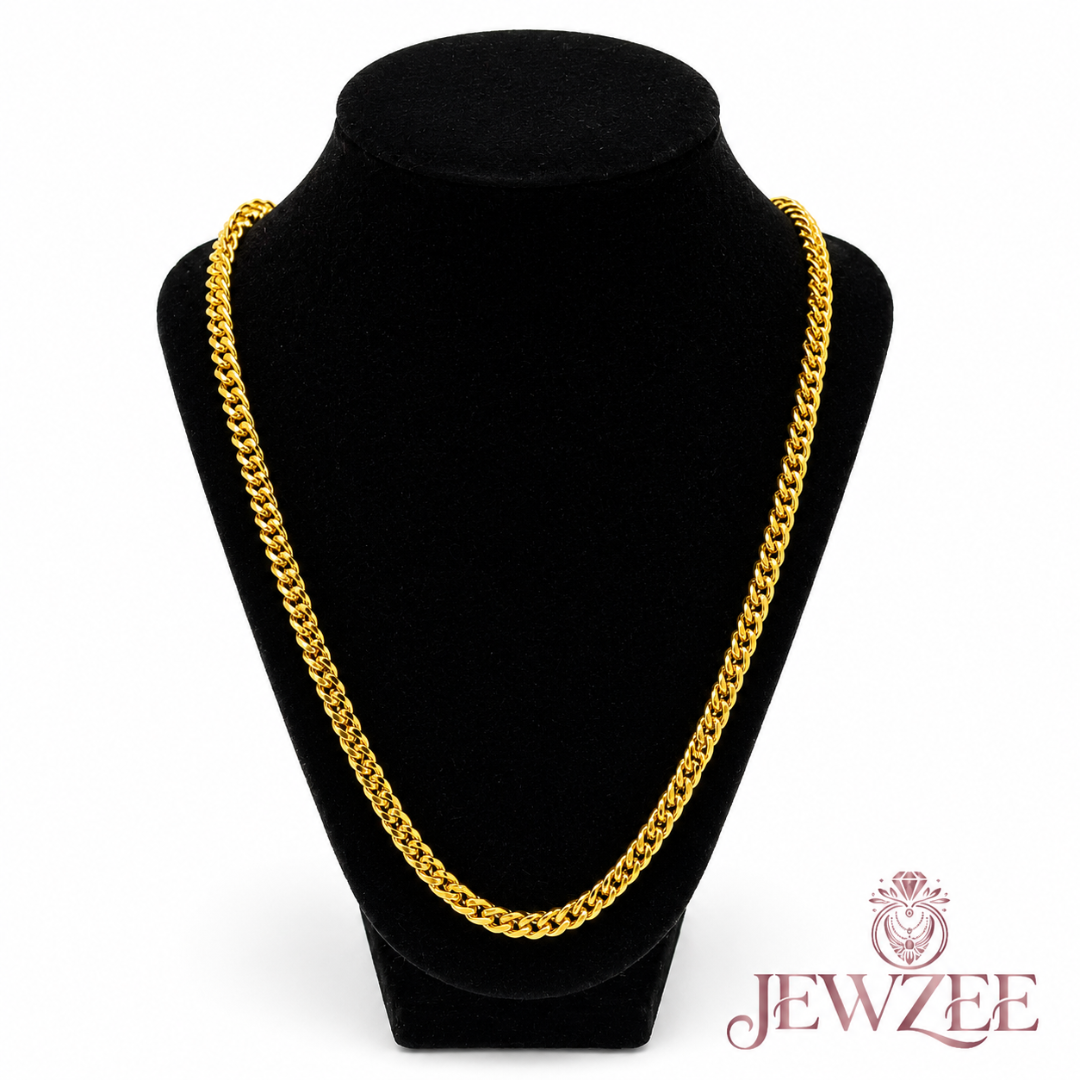 Box 18K Gold Plated Chain