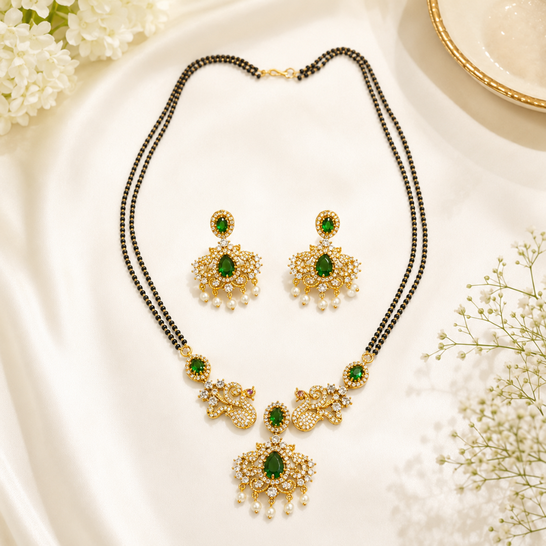 Iraaya Royal Green Mangalsutra