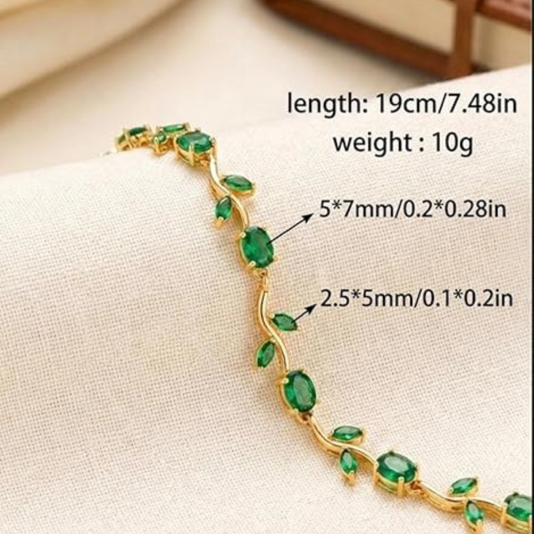 Tulip Bracelet Green
