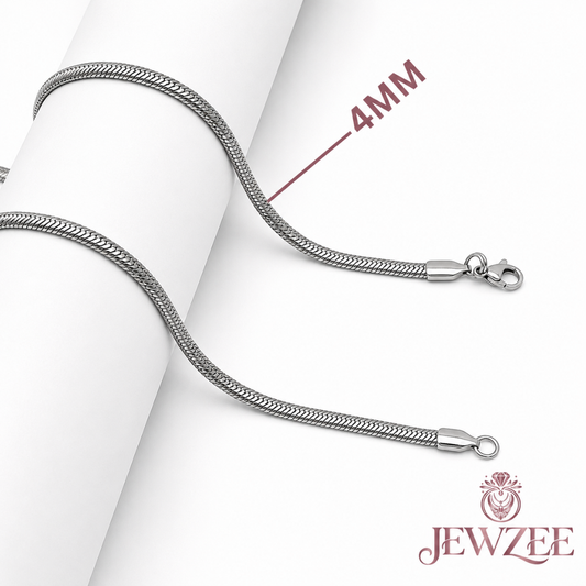 Snake Silver Chain
