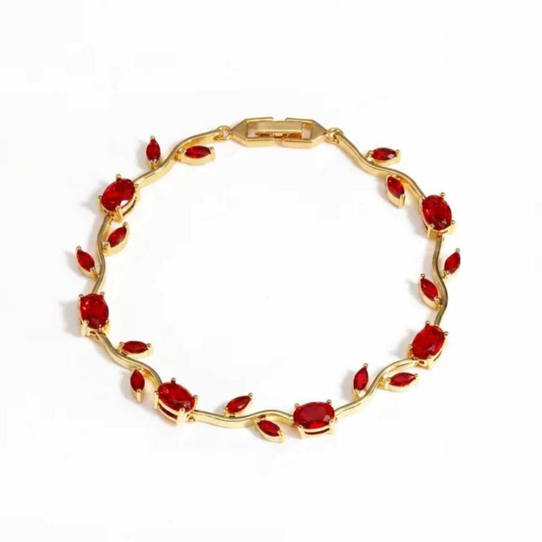 Tulip Bracelet Red