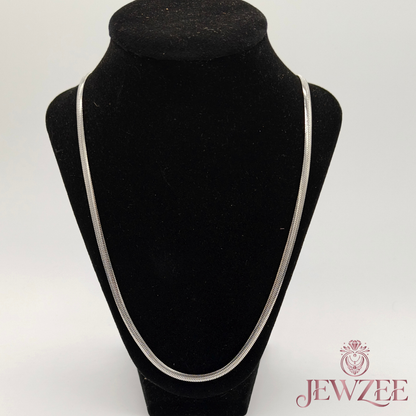 Mini Snake Silver Chain