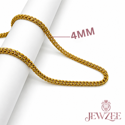 Box 18K Gold Plated Chain