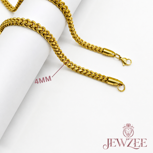 Box 18K Gold Plated Chain