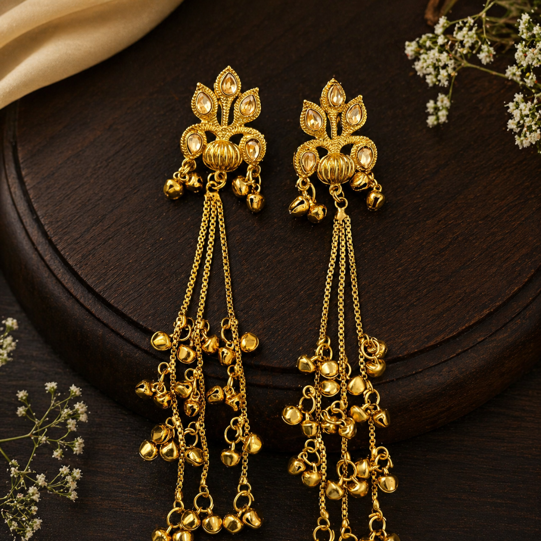 Kashmiri Ghungroo Earring