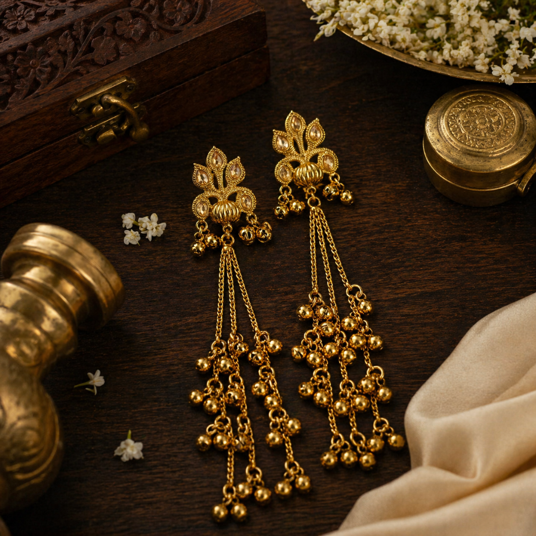 Kashmiri Ghungroo Earring