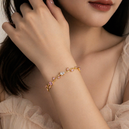 Multicolor Tulip Bracelet