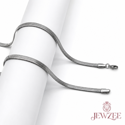Mini Snake Silver Chain
