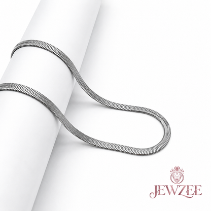 Mini Snake Silver Chain