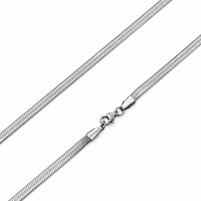 Mini Snake Silver Chain
