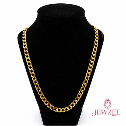 Cuban 18K Gold Plated Chain