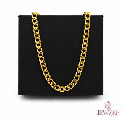 Cuban 18K Gold Plated Chain