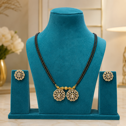 Golden Blossom Mangalsutra