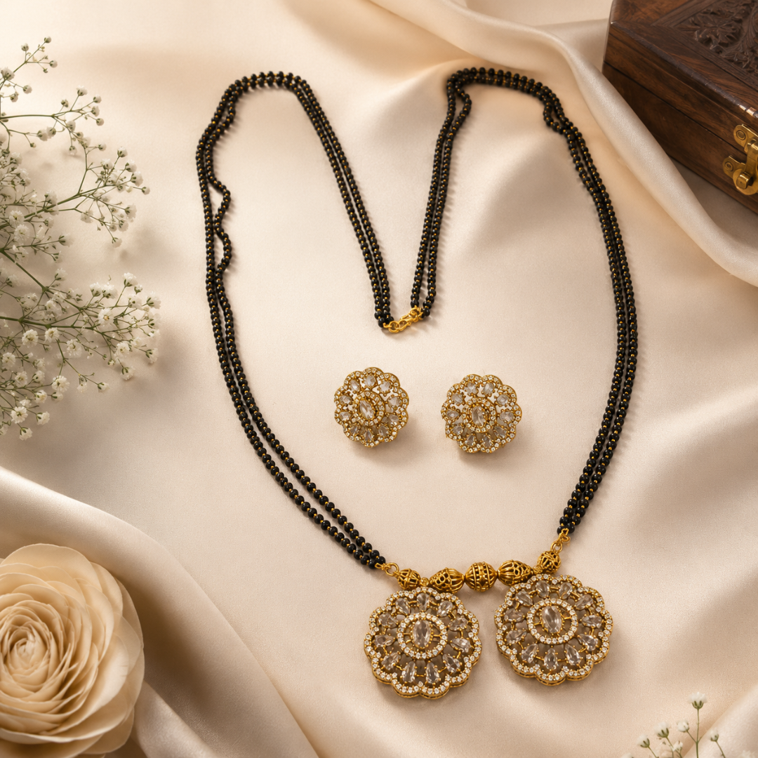 Golden Blossom Mangalsutra