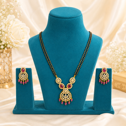 Ruby Royale Mangalsutra