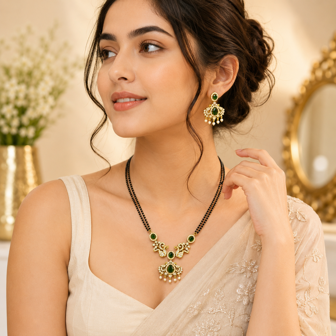 Iraaya Royal Green Mangalsutra