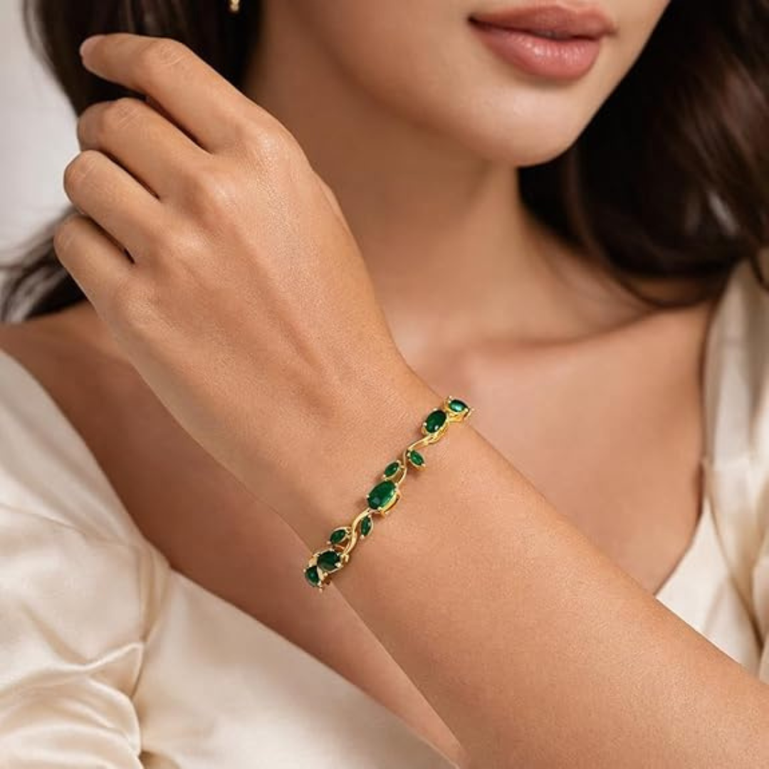 Tulip Bracelet Green
