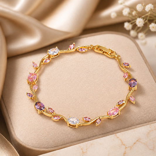 Multicolor Tulip Bracelet