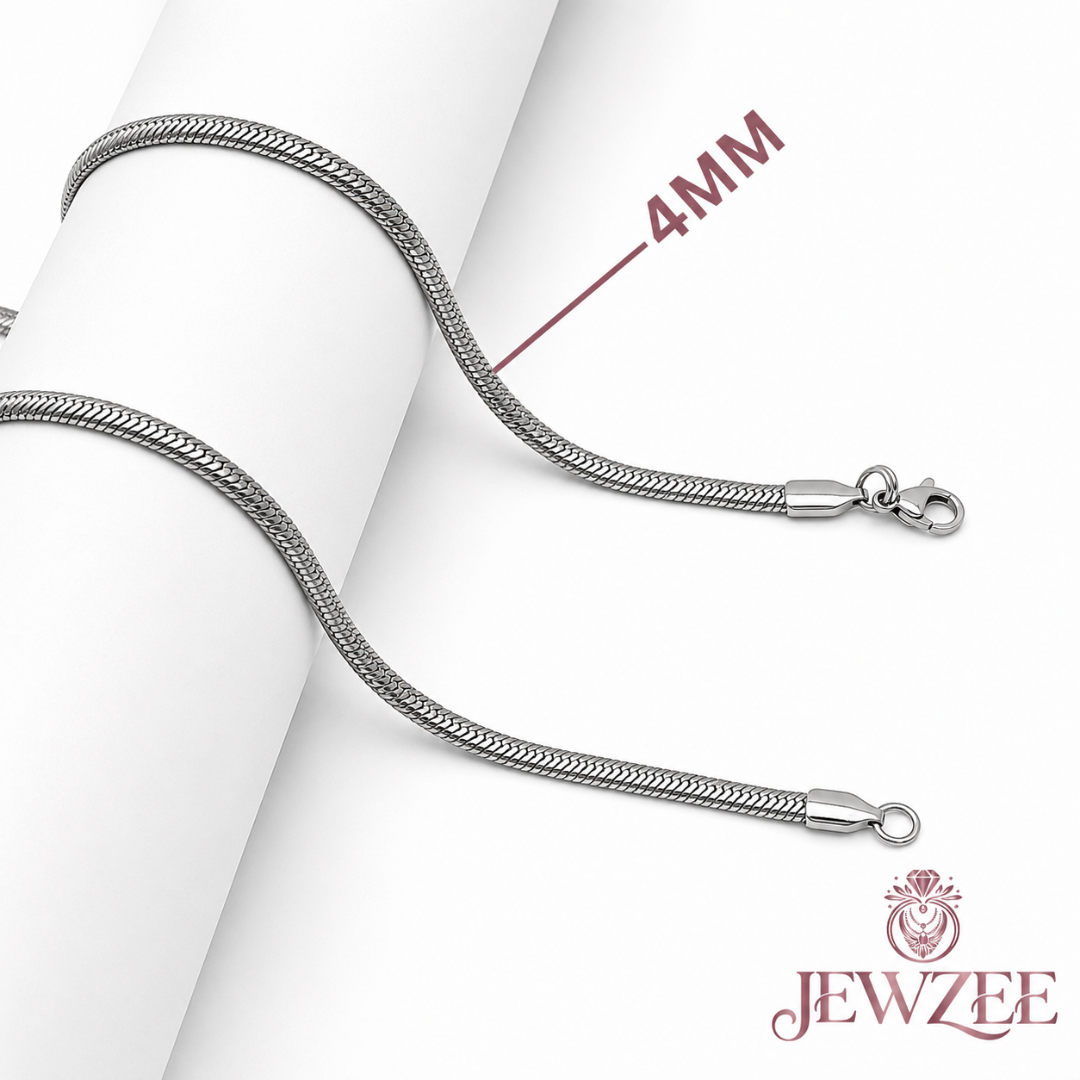 Snake Silver Chain