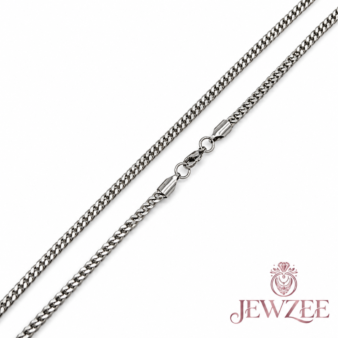 3mm Box Silver Chain