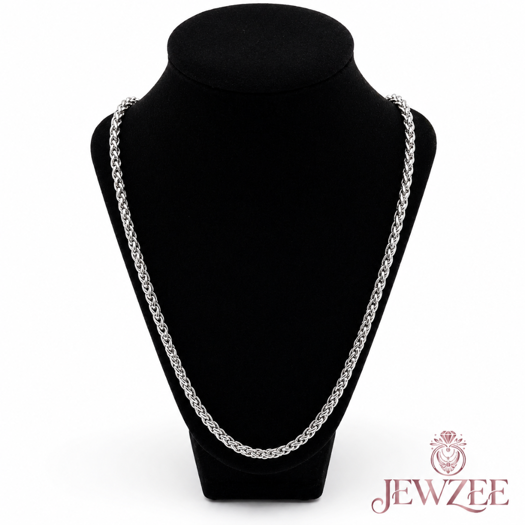 Basket Silver Chain