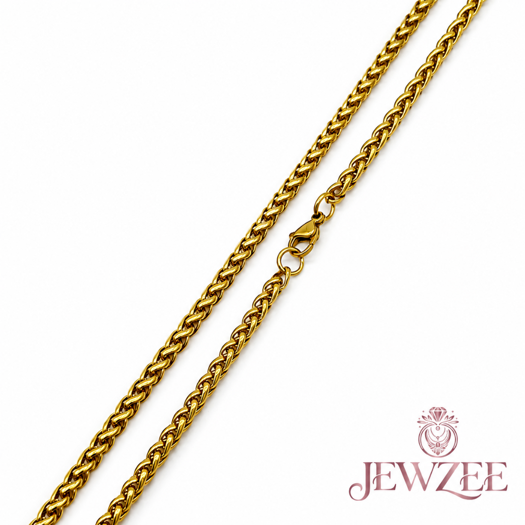 Golden Cascade 18K Gold Plated Chain
