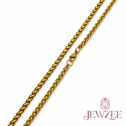 Golden Cascade 18K Gold Plated Chain