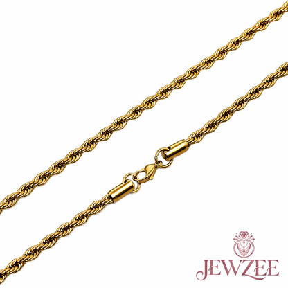 Rassi Rope 18K Gold Plated Chain