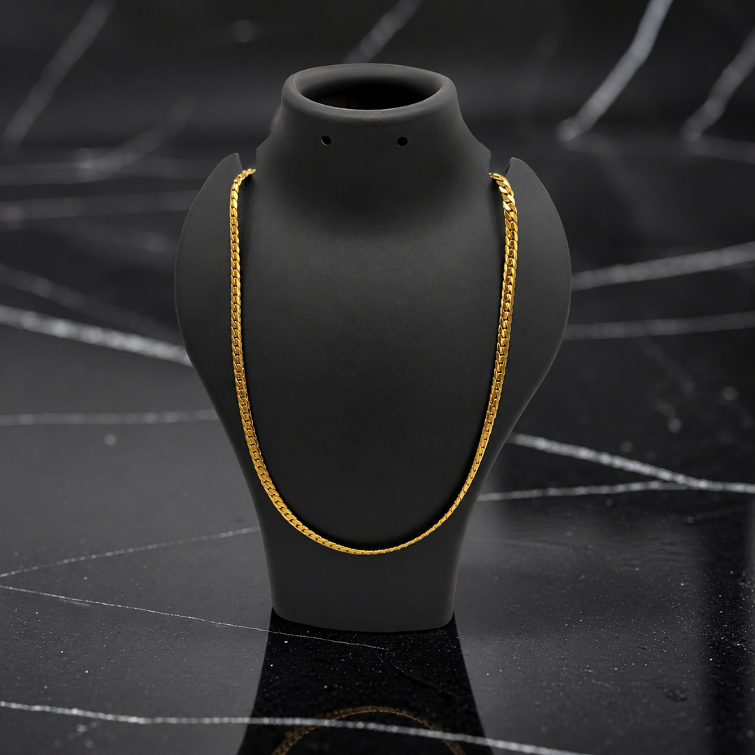 Crub Shine 18K Gold Plated Chain
