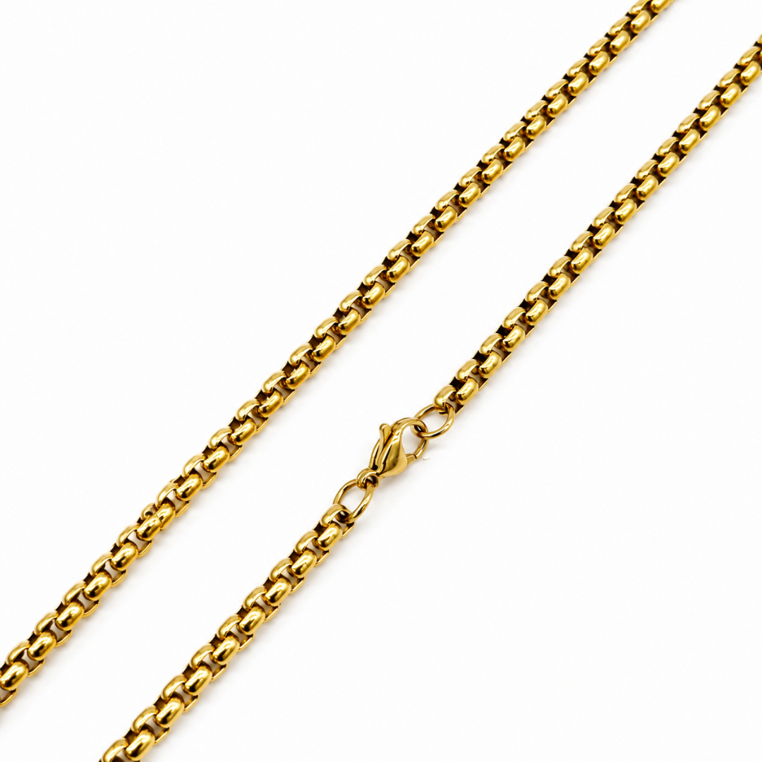 Shine Box 18K Gold Plated Chain