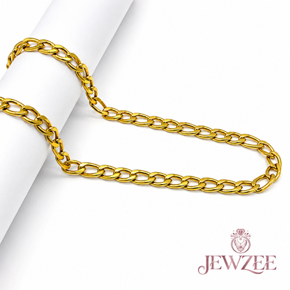 Long Link 18K Gold Plated Chain