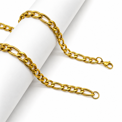 Long Link 18K Gold Plated Chain
