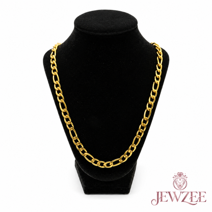 Long Link 18K Gold Plated Chain