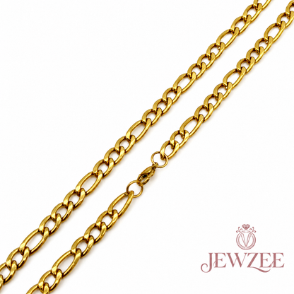 Long Link 18K Gold Plated Chain