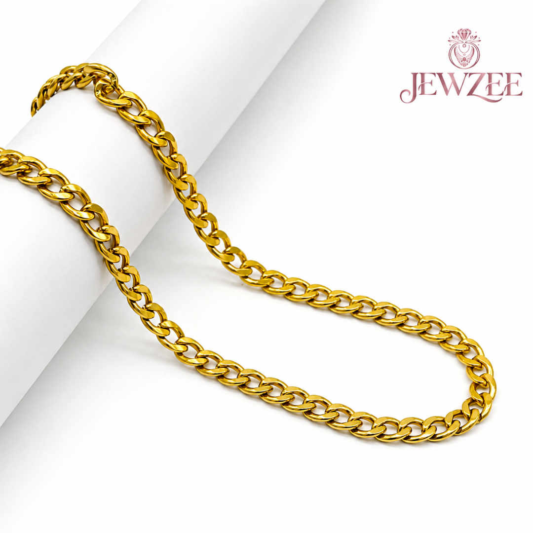Cuban 18K Gold Plated Chain
