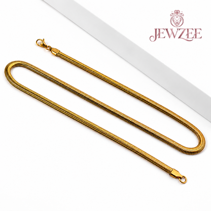 Classic Snake 18K Gold Plated Chain