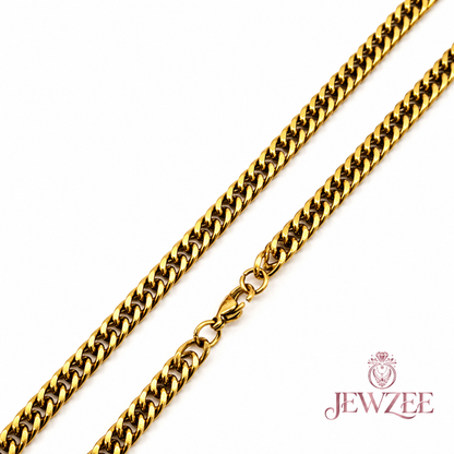 Hardik Pandya 18K Gold Plate Chain