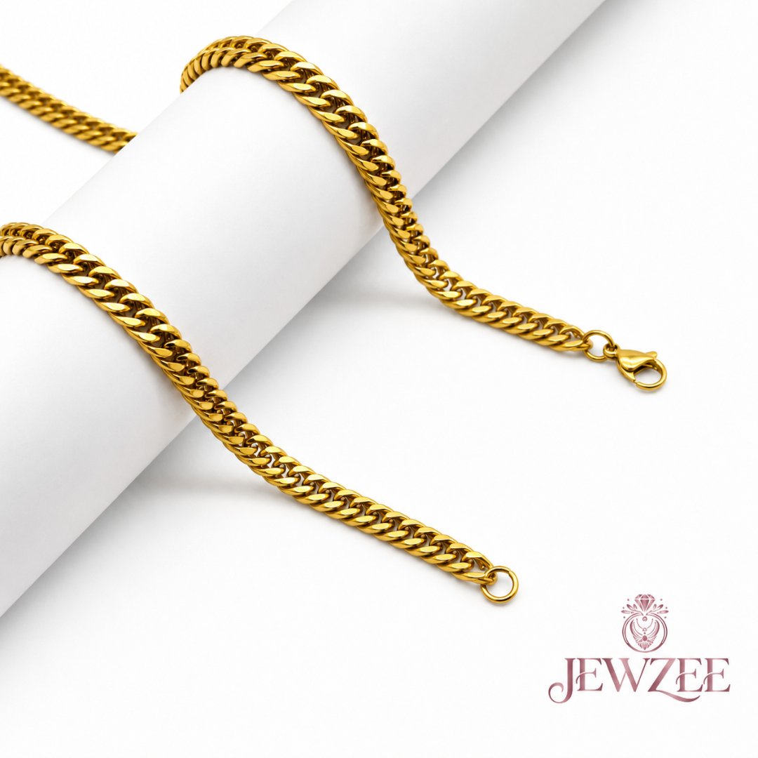 Hardik Pandya 18K Gold Plate Chain