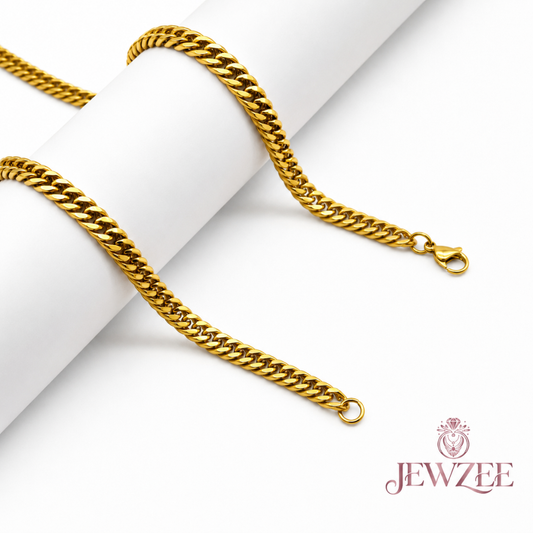 Hardik Pandya 18K Gold Plate Chain