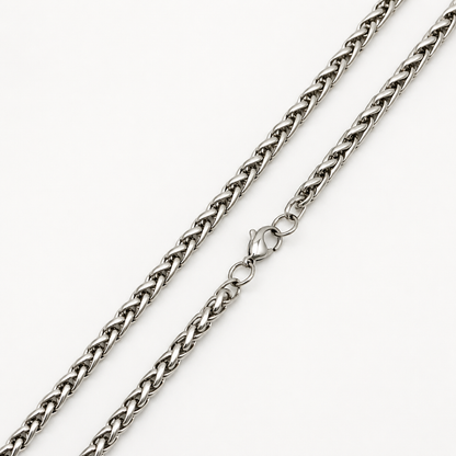 Rolling Basket Silver Chain