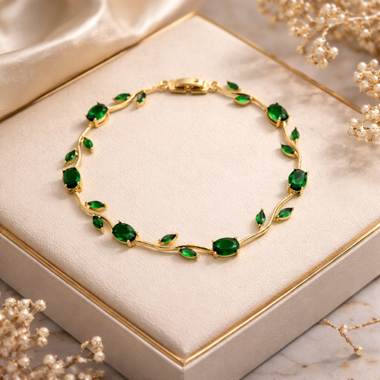 Tulip Bracelet Green