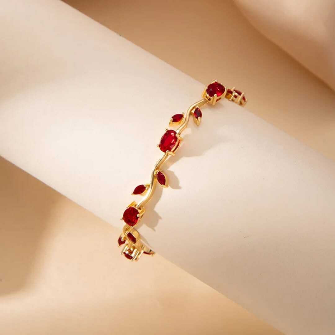 Tulip Bracelet Red