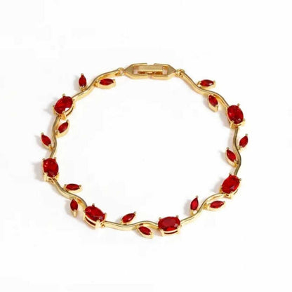 Tulip Bracelet Red